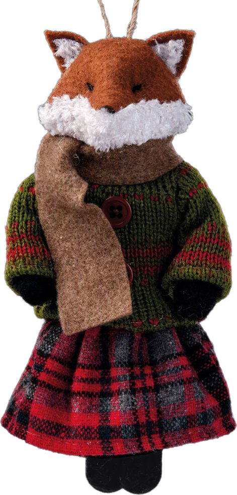 

Елочная игрушка Erich Krause Лисица в костюмчике 38545