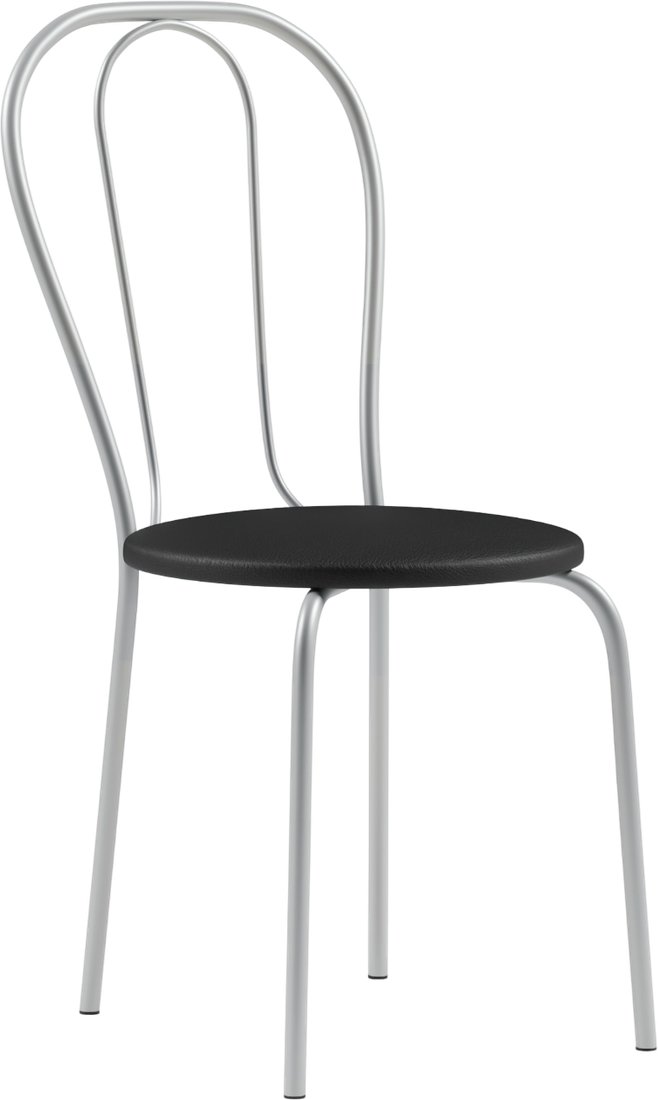 

Стул Mio Tesoro Тюльпан Плюс (черный/металлик)