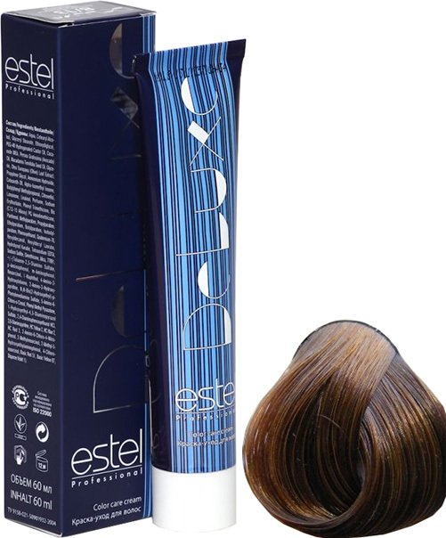

Крем-краска для волос Estel Professional De Luxe 6/7 темно-русый коричневый