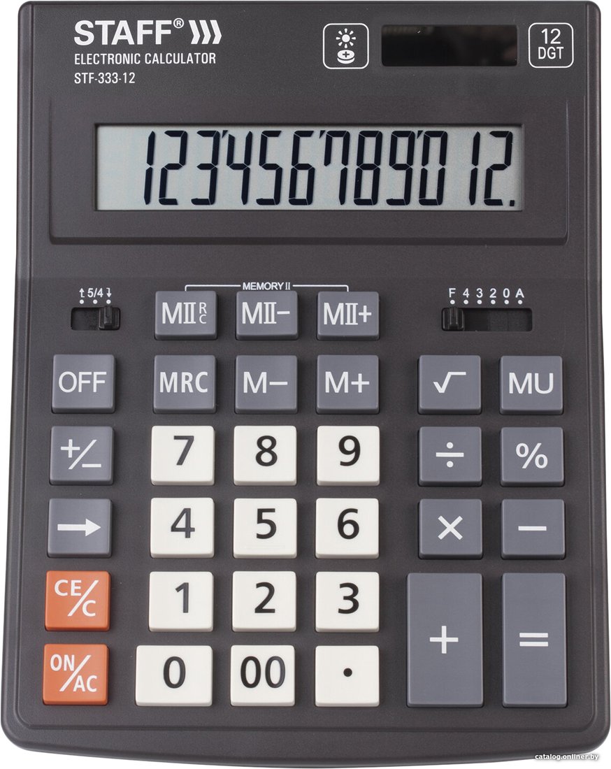 Бухгалтерский калькулятор Staff Plus STF-333-12 250415