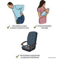 Ортопедическая подушка Ambesonne 46x36 plortosc-01