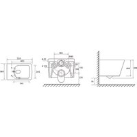 Унитаз подвесной Maxonor Pure Life Mistico PL-TOW-R01-18