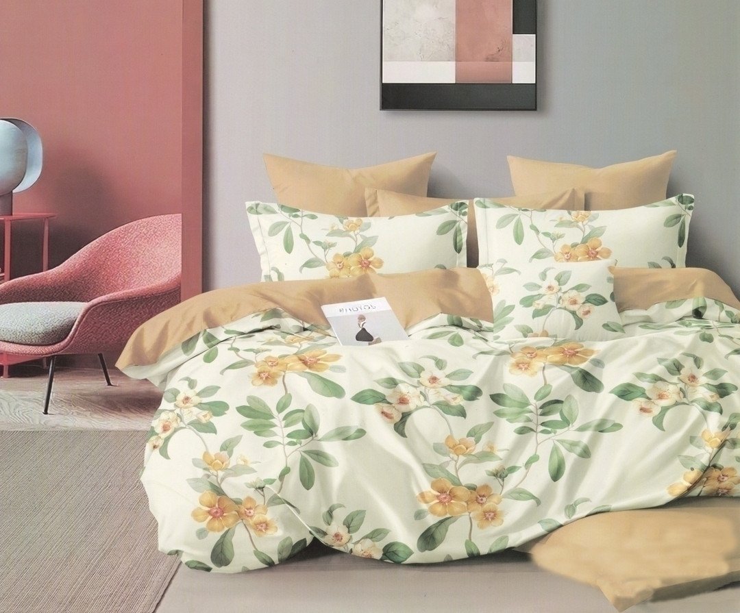 

Евро комплект постельного белья Реноме Евро Оливковая коллекция УУ 2356 (поплин)