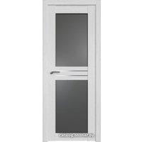 Межкомнатная дверь ProfilDoors 2.56XN L 90x200 (монблан, стекло графит)