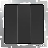 Выключатель Werkel WL08-SW-3G (черный)