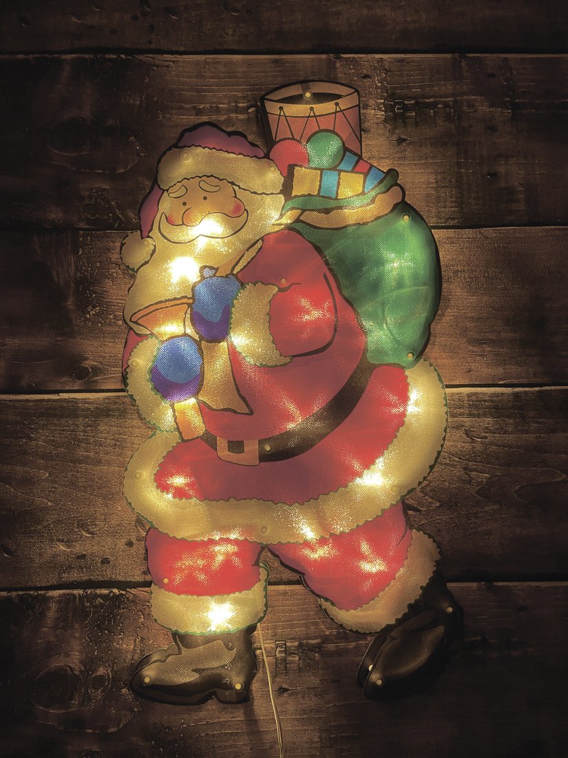 

2D-фигура ЭРА ENIOF-08 LED Дед Мороз