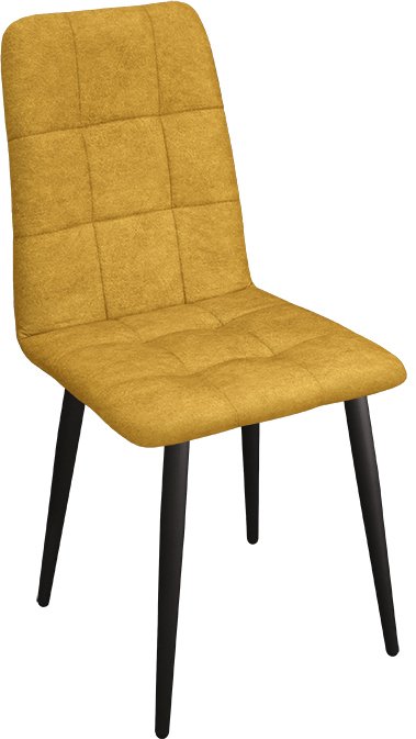 

Стул Трия Аспен К1С (черный муар/микровелюр Duna Curcuma)