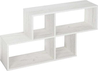 Полка Кимер Кварт Тип 9 (Дуб Крафт Белый)