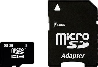 Карта памяти SmartBuy microSDHC (Class 4) 32 Гб (SB32GBSDCL4-00)