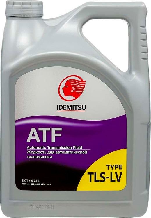 

Трансмиссионное масло Idemitsu ATF Type-TLS-LV 30040096953 4.73л