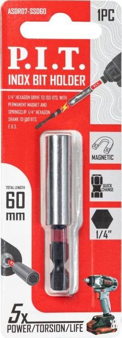 

Держатель бит P.I.T. ASDR07-SS060