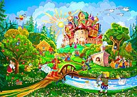 Фотообои Твоя планета Русские сказки (272x194)