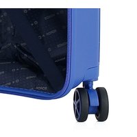 Чемодан-спиннер 4 ROADS 8001-M 65 см (королевский синий)