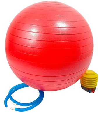 Гимнастический мяч AMETIST 55 (красный)
