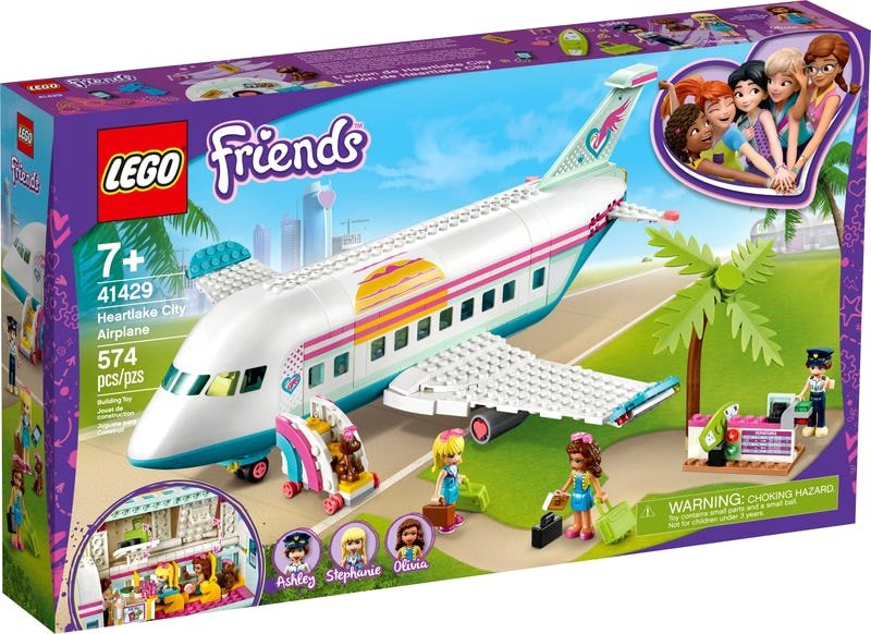 

Конструктор LEGO Friends 41429 Самолёт в Хартлейк Сити