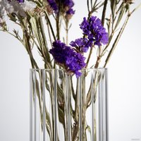 Ваза Элетех Тубо 9x20 4840900083 (рифленый прозрачный)