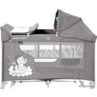 Манеж-кровать Lorelli Moonlight Rocker 2 (grey luxe)