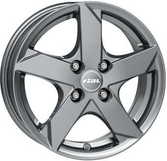 Литые диски Rial Kodiak 15x6" 5x112мм DIA 57.1мм ET 47мм Graphite