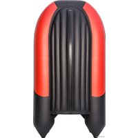 Моторно-килевая лодка Ривьера Компакт 2900 НДНД (комби красный/черный)