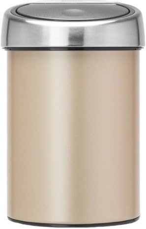 

Мусорное ведро Brabantia Touch Bin 3 л (шампань)