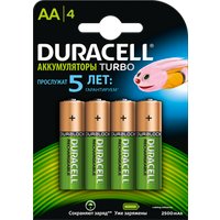 Аккумулятор DURACELL AA 2500mAh 4 шт.