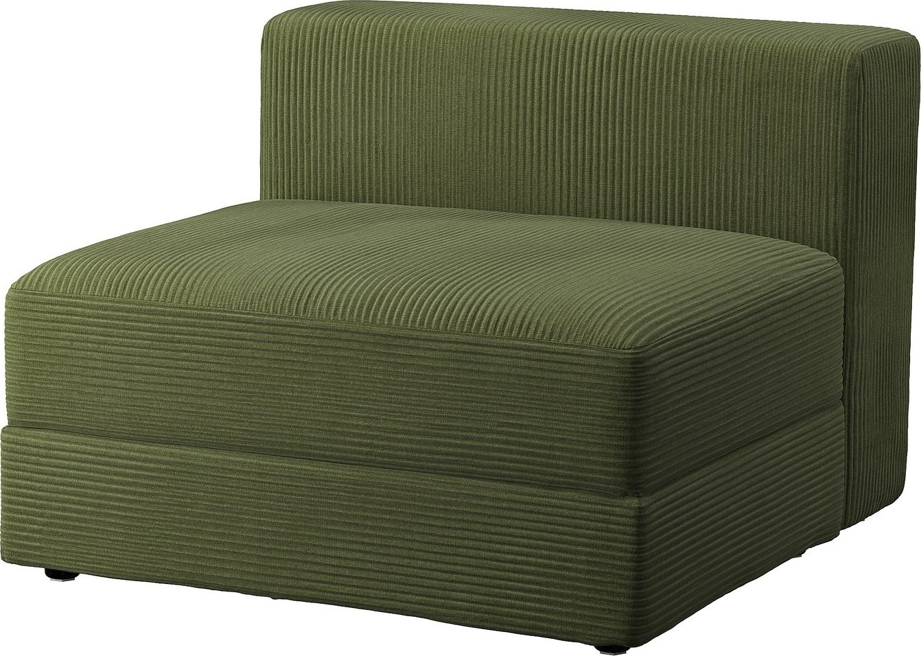 Элемент модульного дивана Ikea Jattebo самласа темный желто-зеленый s19471458