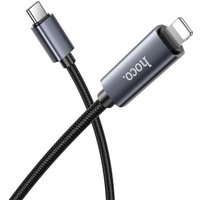 Кабель Hoco X112 USB Type-C - Lightning (1 м, черный)