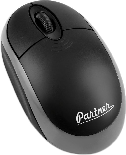 

Мышь Partner Cordless WM-025 (черный/серый)