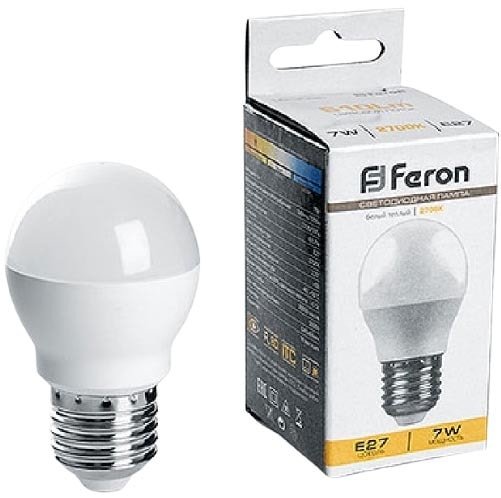 

Светодиодная лампочка Feron LB-3095 7 Вт E27 2700 К 41384