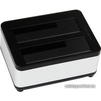 Бокс для накопителей 2.5" и 3.5" AgeStar 3UBT8 (серебристый/черный)