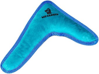 Игрушка для собак Mr. Kranch Бумеранг с пищалкой MKR80239 (синий)