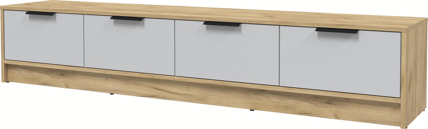 

Тумба Интерлиния ТВ Концепт КТ-ТВ4-35 (серый/дуб золотой)