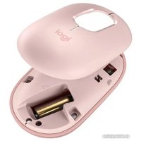 Мышь Logitech Pop Mouse (розовый) в Пинске