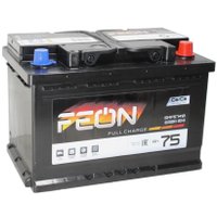 Автомобильный аккумулятор Feon R+ 650A (75 А·ч) в Могилеве