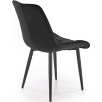 Стул Halmar Ganso (черный/черный)
