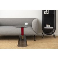 Журнальный столик Bergenson Bjorn Amalie MZTBL-CGLSGR-50 (серый/красный)