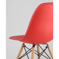 Стул Stool Group Simple DSW (красный)