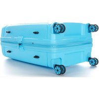 Чемодан-спиннер Verage Edinburgh 22019WS II-M 66 см (морозный синий)