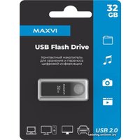USB Flash Maxvi MK 32GB (темно-серый)