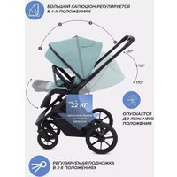 Универсальная коляска Rant Basic Nexus RA106 (2 в 1, зеленый)