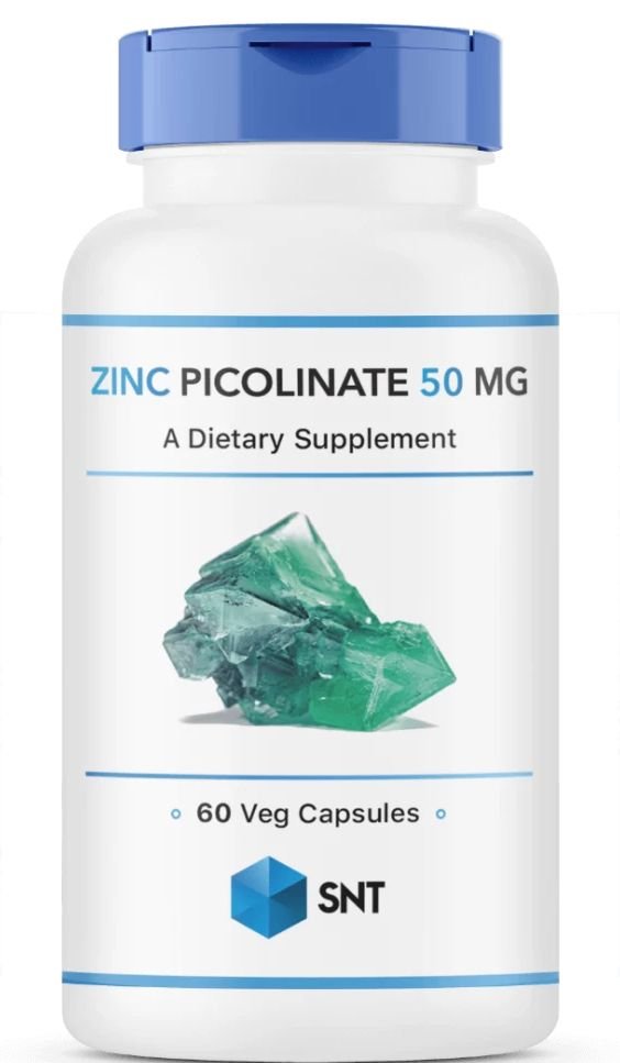 

Витамины, минералы SNT Zinc Picolinate (60 капсул)