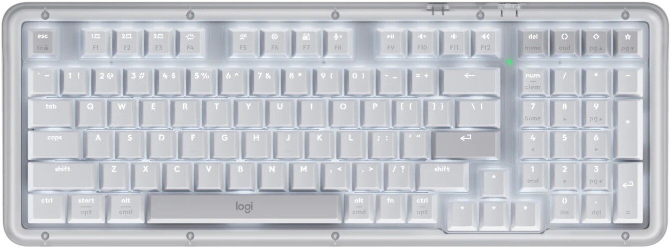 

Клавиатура Logitech Alto Keys K98M 920-013041 (белый/серый, нет кириллицы)