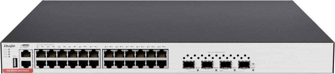 

Управляемый коммутатор 3-го уровня Ruijie Networks RG-S5310-24GT4XS-E