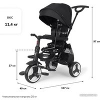 Детский велосипед Nuovita Bamzione BE3 (черный)