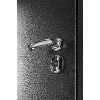 Металлическая дверь Guard Термо MG109 96x205 левая (черное серебро/белый ясень) в Лиде