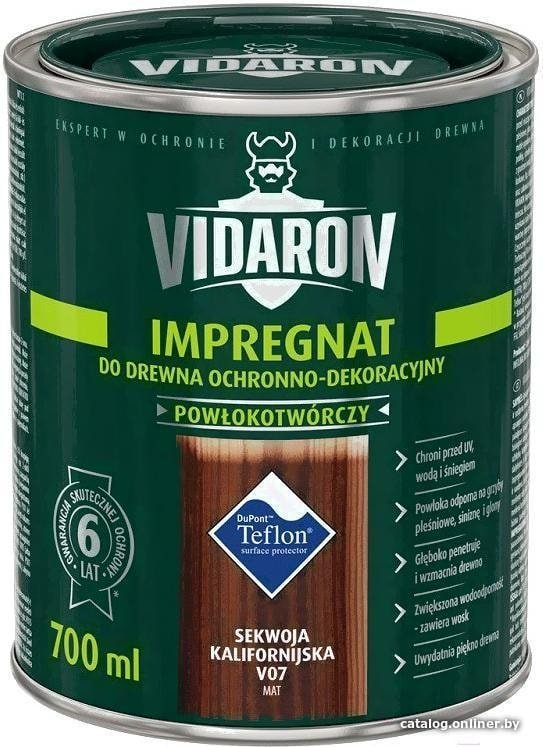 Пропитка Vidaron Impregnant V07 0.7 л (калифорнийская секвойя)