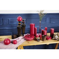 Набор свечей Мелт 150 мм (3 шт, бургундия)