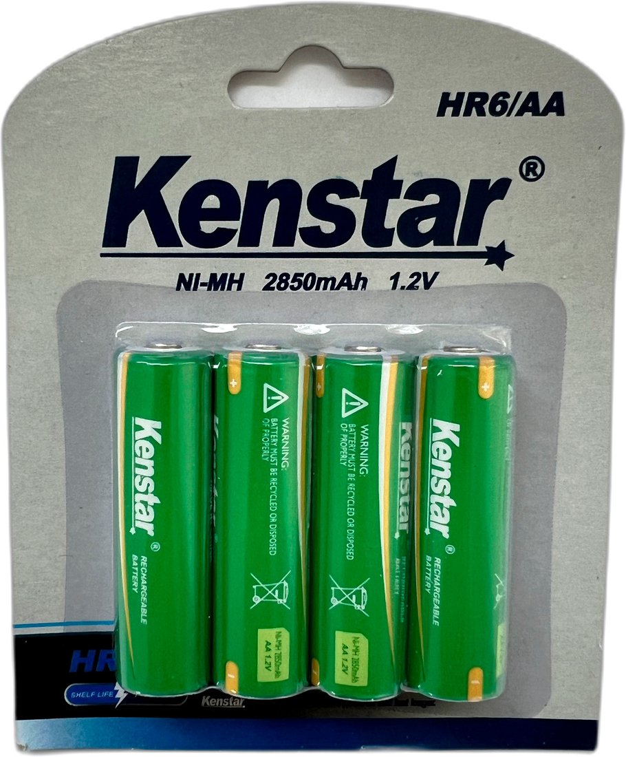 

Аккумулятор Kenstar HR6/AA Ni-Mh 2850mAh BL-4 KS-HR6-2850-BL4