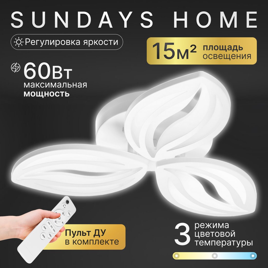 

Подвесная люстра Sundays Home KR-38 6310