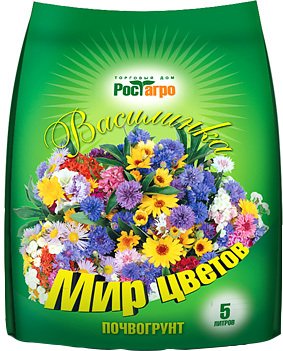 Грунт Торговый дом Рост Агро Мир цветов василинка 5 л